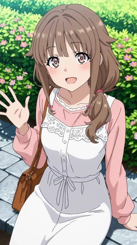 ai character: Kaede Azusagawa background