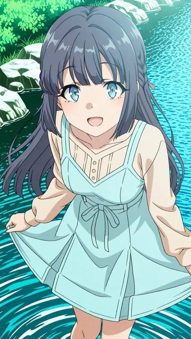 ai character: Shoko Makinohara background