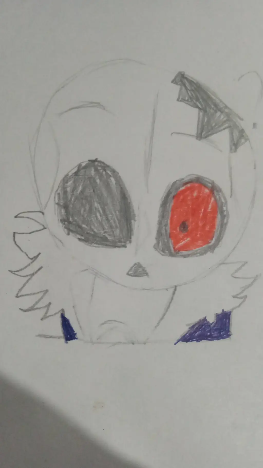 ai character: хоррор background