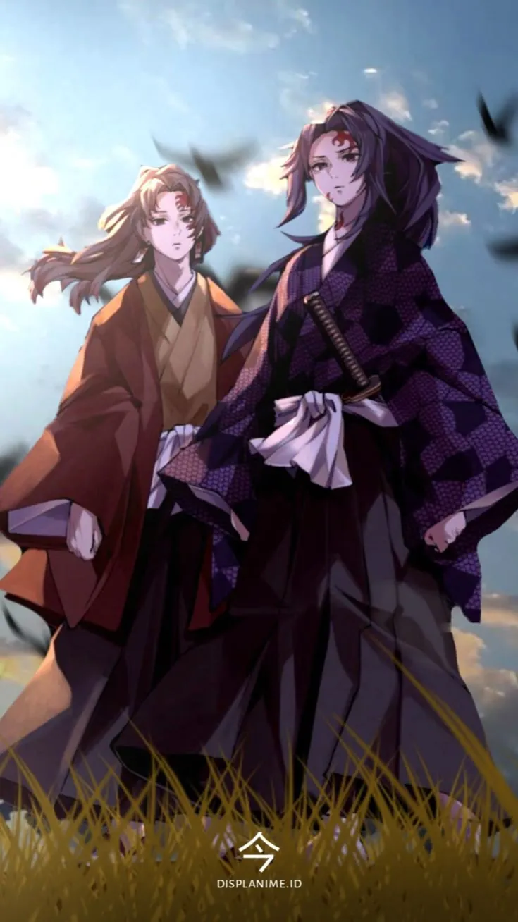 ai character: Yoriichi&kokushibo background