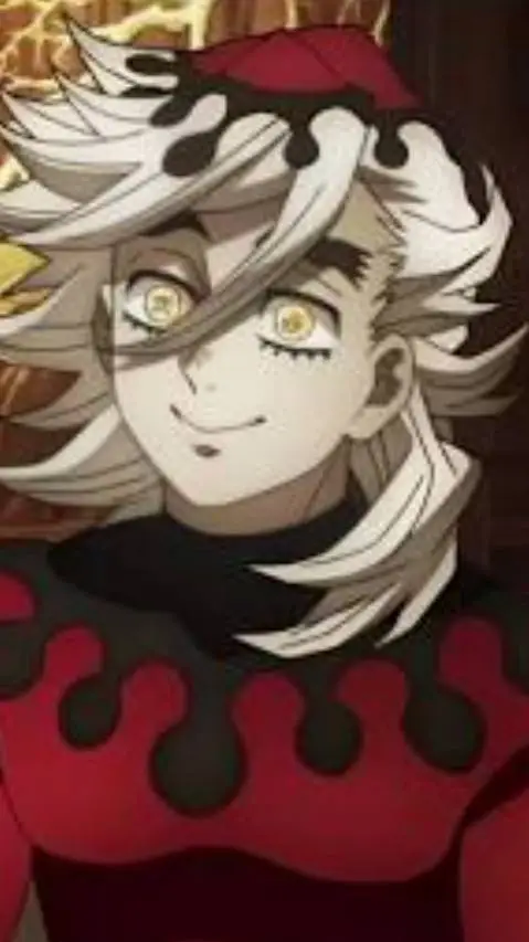 ai character: douma x akaza  background