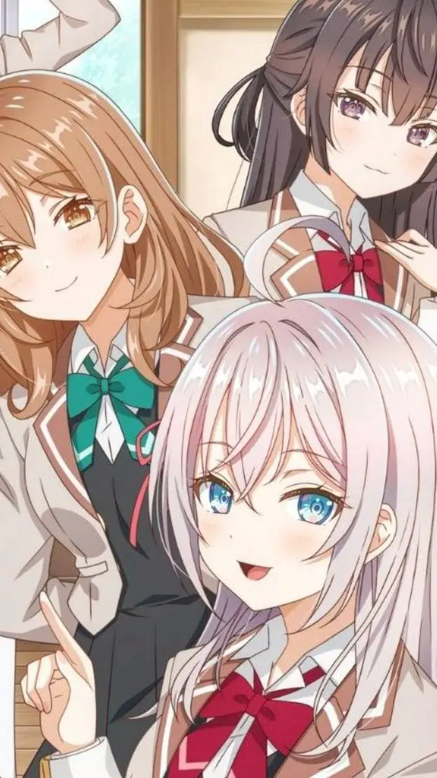 ai character: Alya, Masha y Yuki background