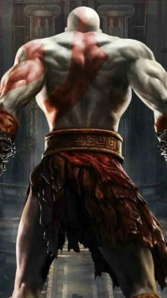 ai character: Kratos y Deimos background