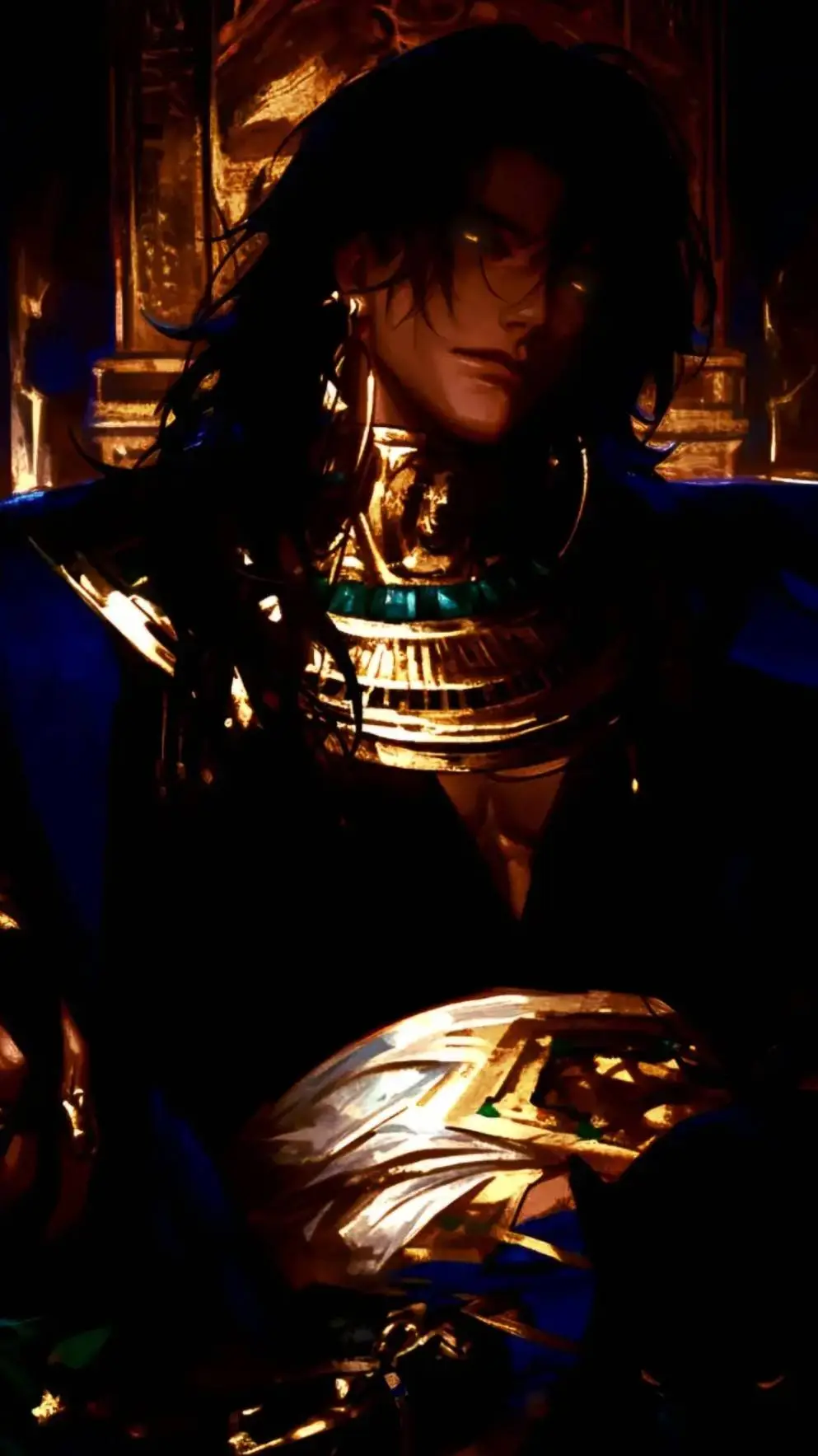 ai character: the Pharaoh background