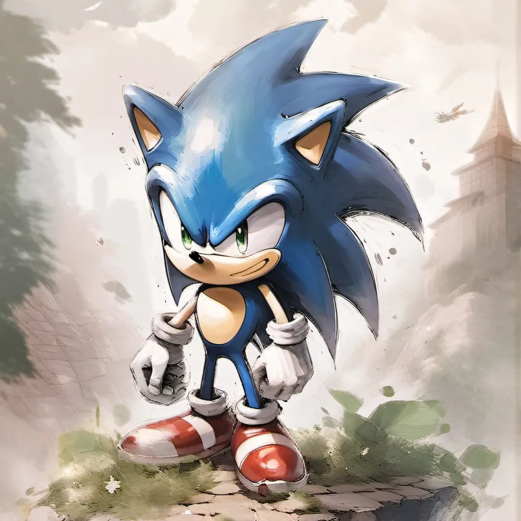 chat with ai character: Sonic el erizo 