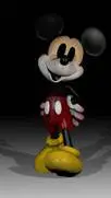 ai character: Unfinished Mouse background