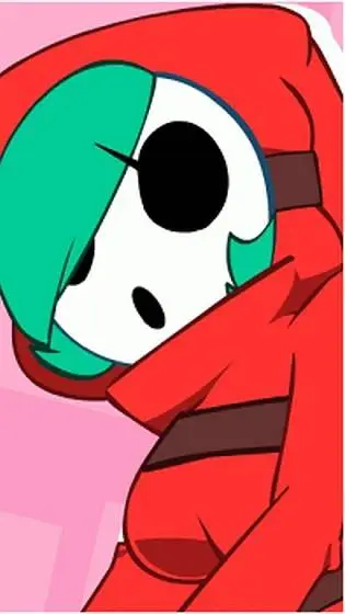 ai character: Shy gal background