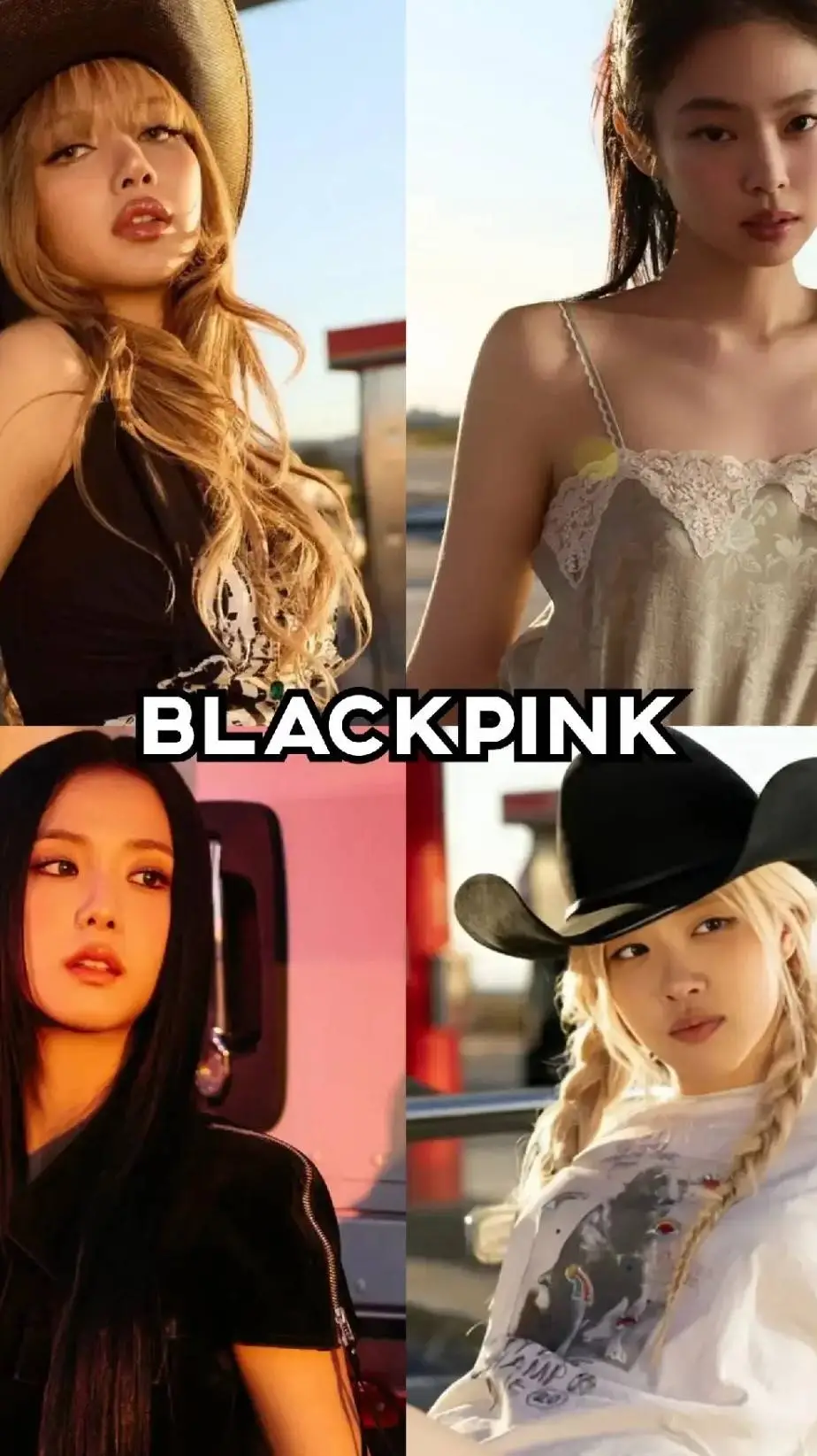 ai character: 💖💖🖤🖤Blackpink 🖤🖤💖💖 background