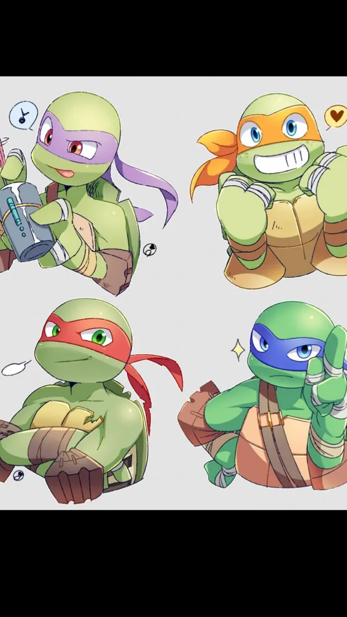 ai character: Tmnt 2012 Future background