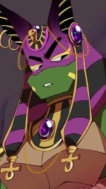 ai character: Egyptian Donnie background
