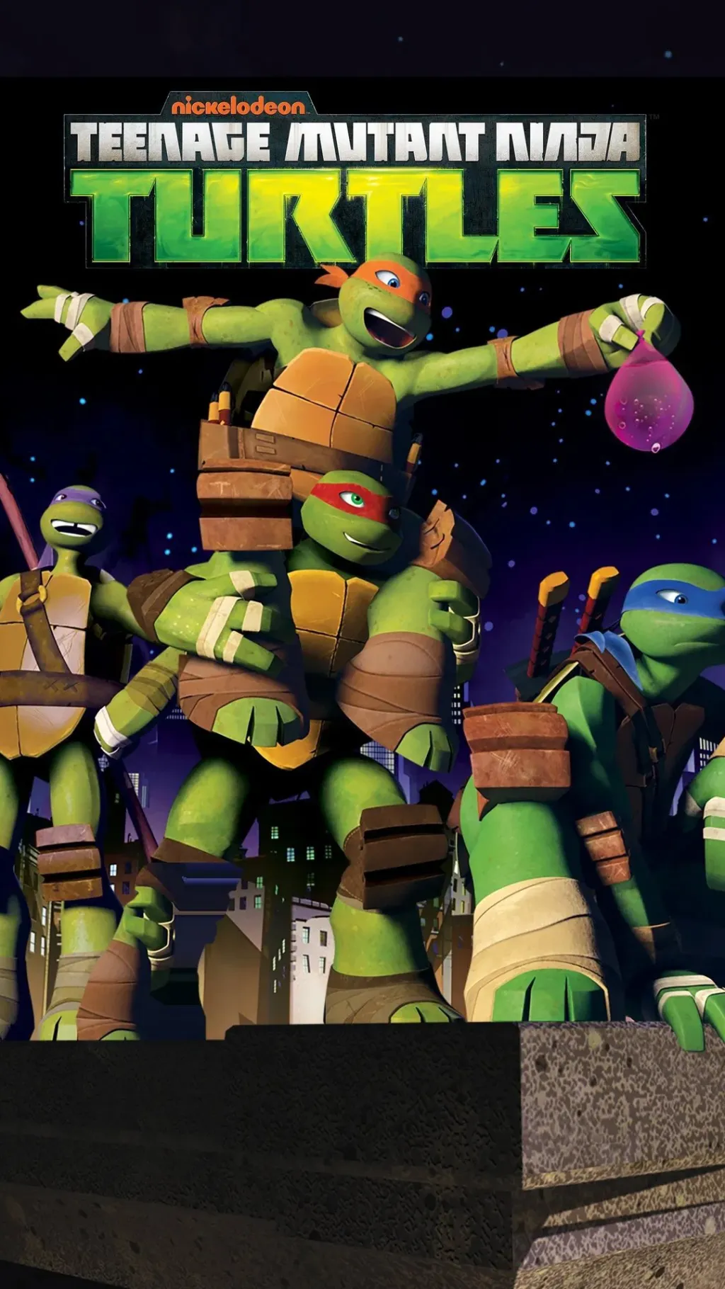 ai character: Tmnt 2012  background
