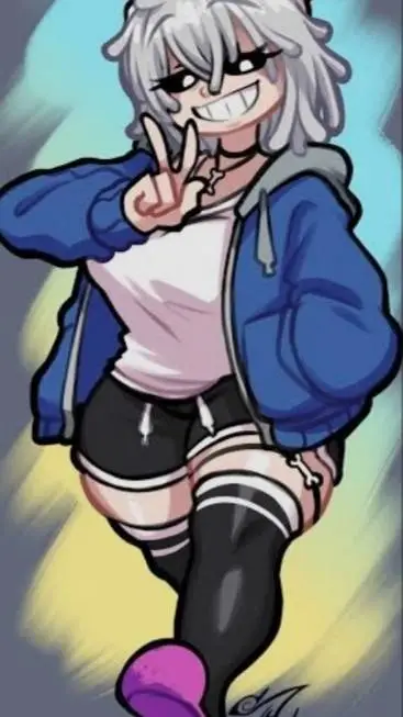 ai character: female sans background