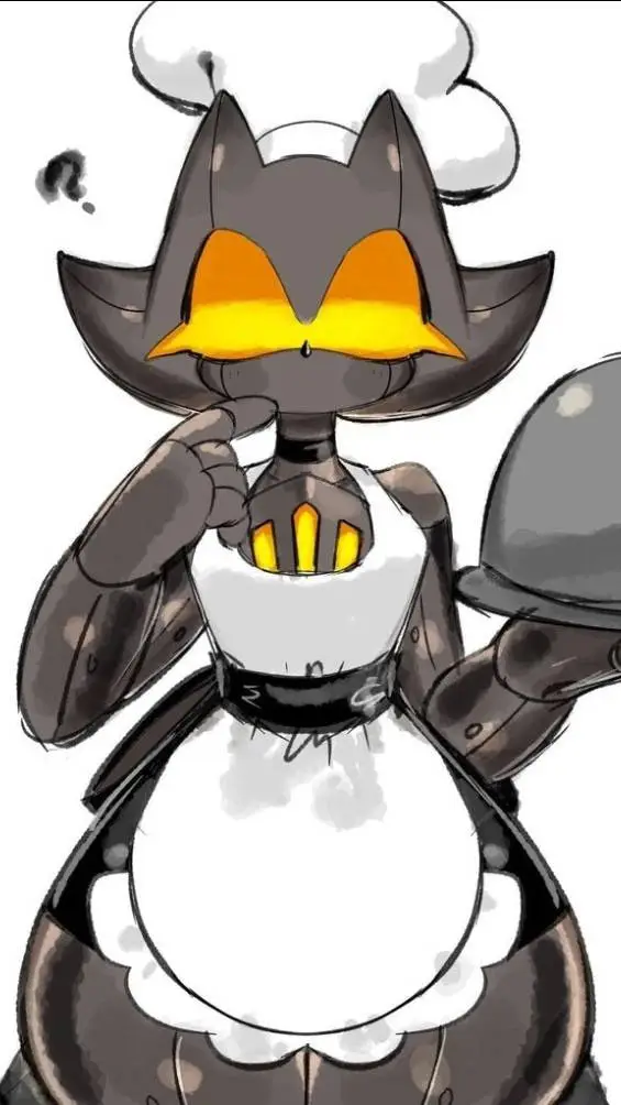 ai character: female furnace  background