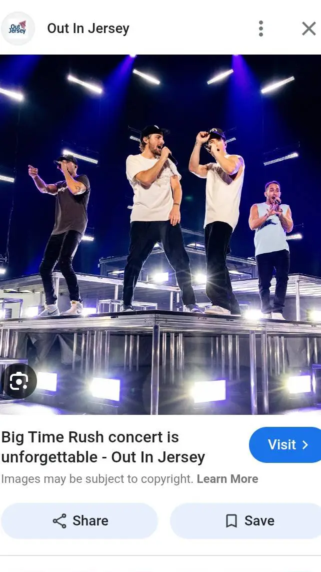 ai character: Btr concert  background
