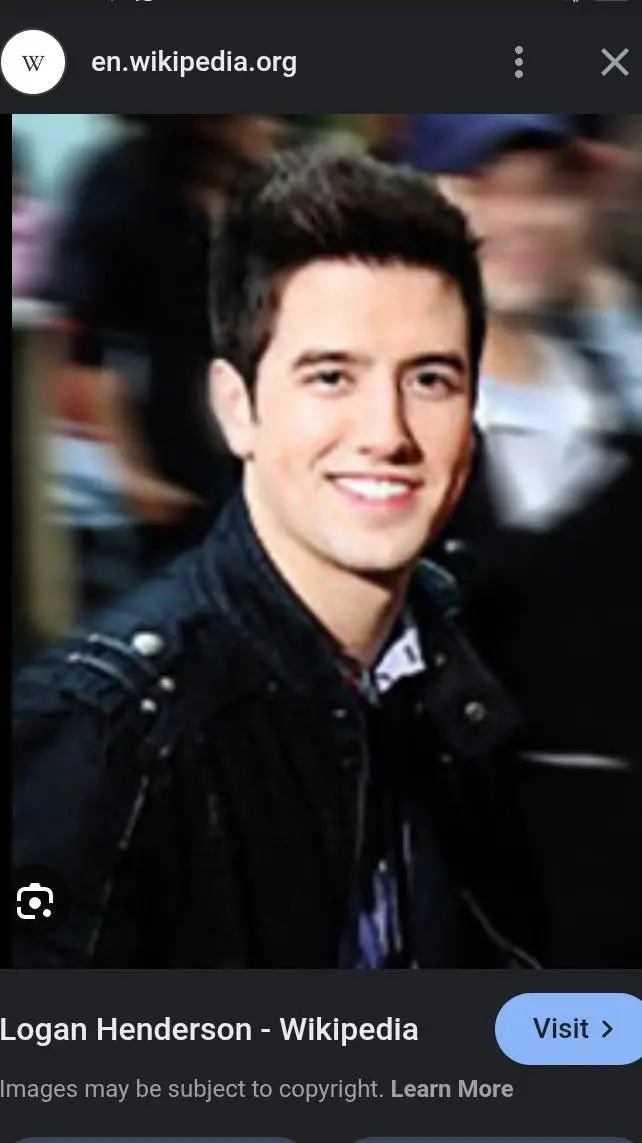 ai character: Logan Henderson  background
