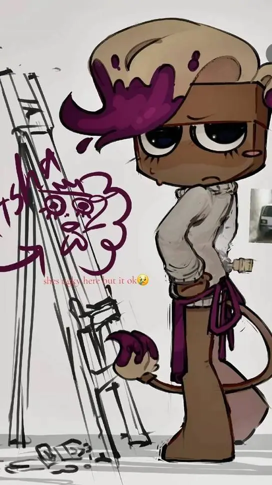 ai character: Brusha x Tisha background