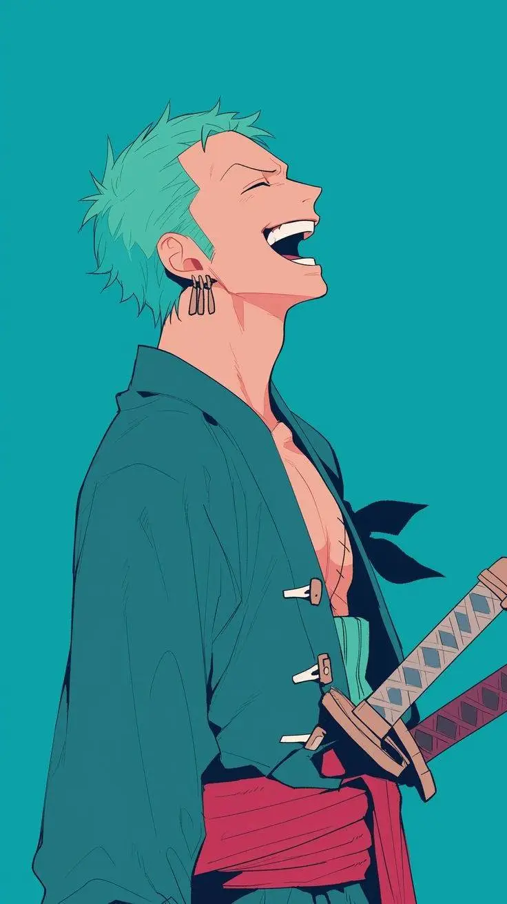 ai character: Zoro Roronoa background