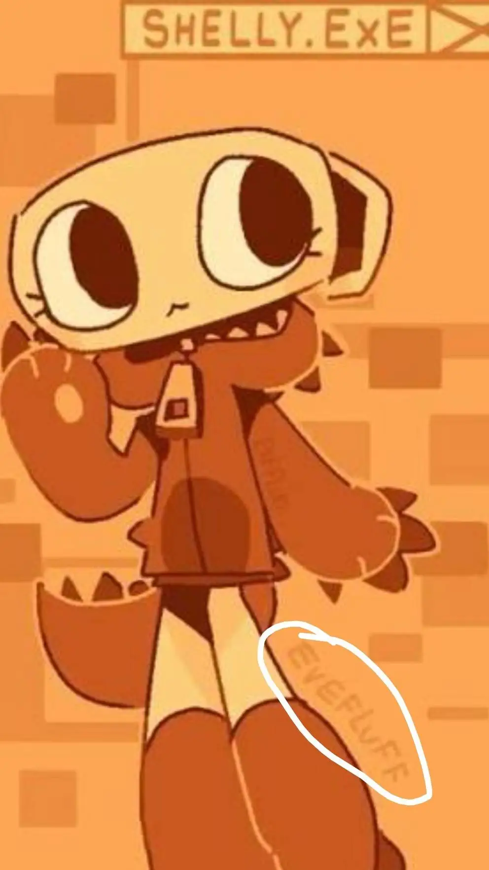 ai character: shelly background