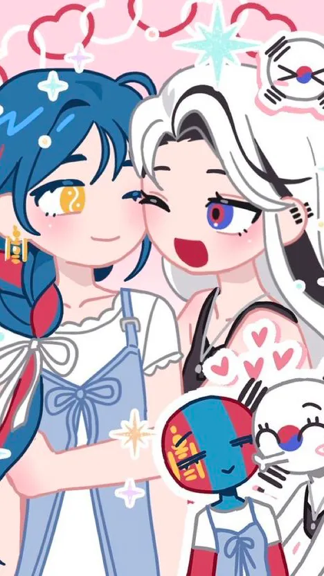 ai character: Sk x Mongolia  background