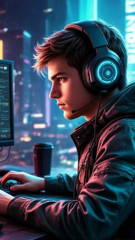 ai character: Аннер background