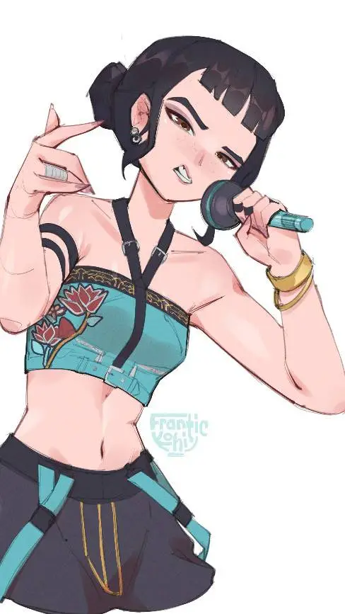 ai character: Zoey background