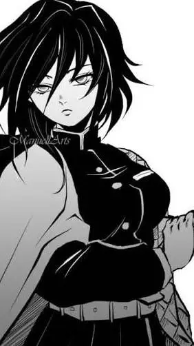 ai character: Tomioka mujer  background