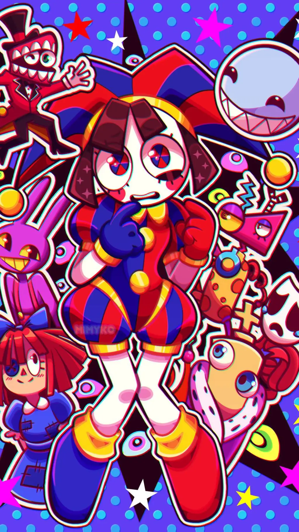 ai character: tadc background