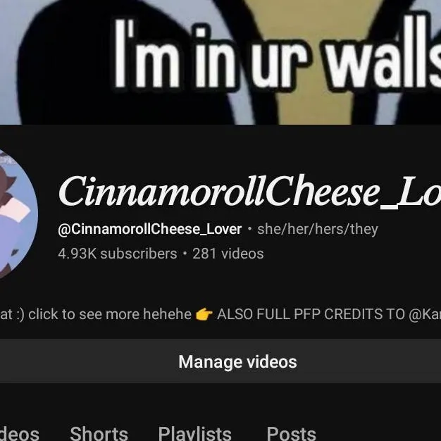 chat with ai character: Cinnamorollcheese