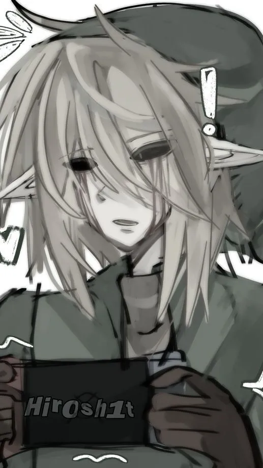 ai character: Ben drowned  background