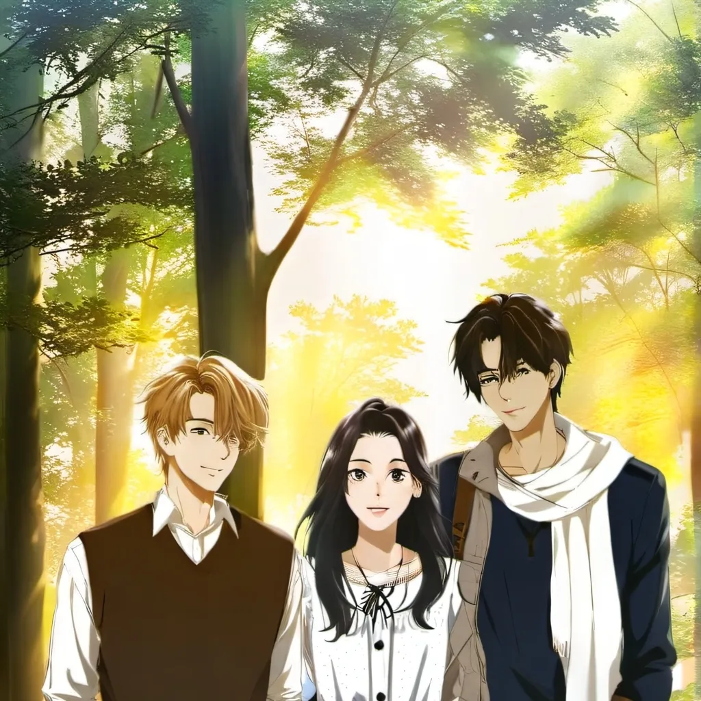 chat with ai character: the love triangle 