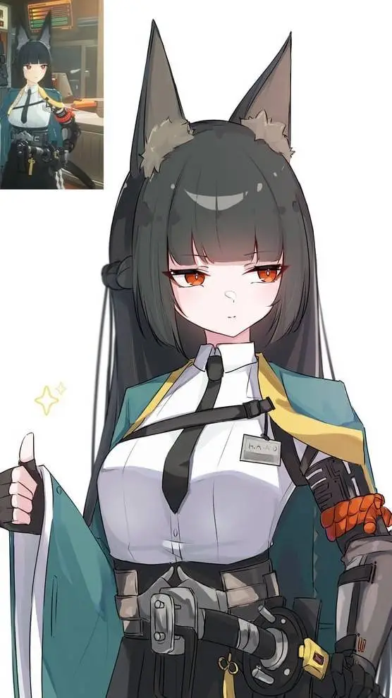 ai character: hoshimi miyabi background