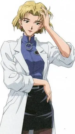 ai character: Ritsuko Akagi background