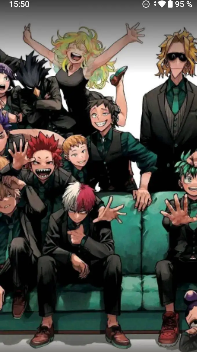 ai character: mha piscine  background