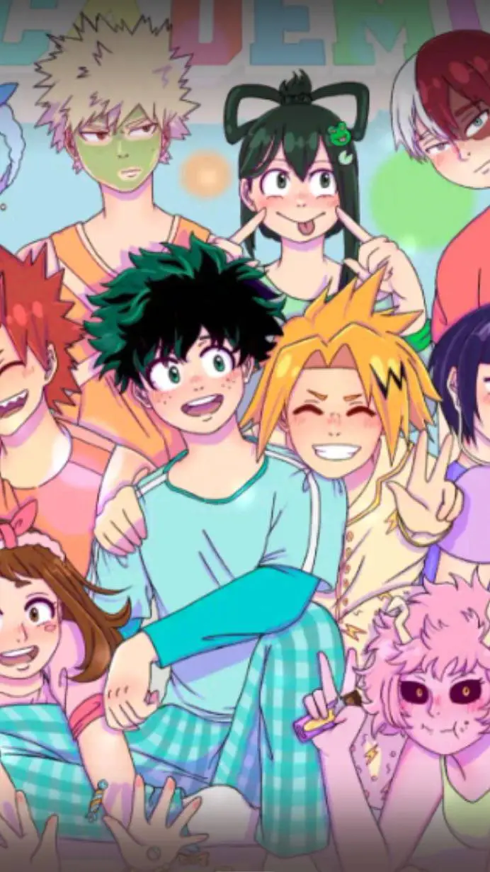 ai character: mha plage partie 2 background