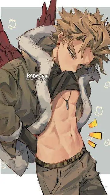 ai character: hawks❤️ background