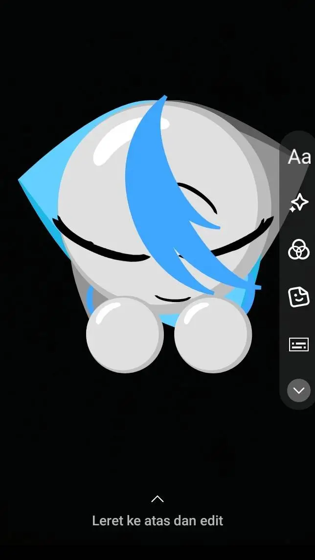 ai character: Emoji cat World background