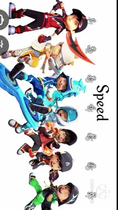 ai character: BoBoiBoy element! background