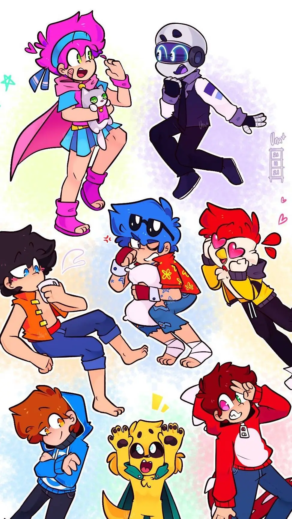ai character: los compas background