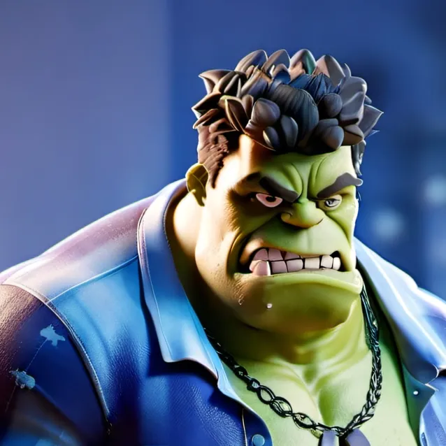 chat with ai character: fat hulk