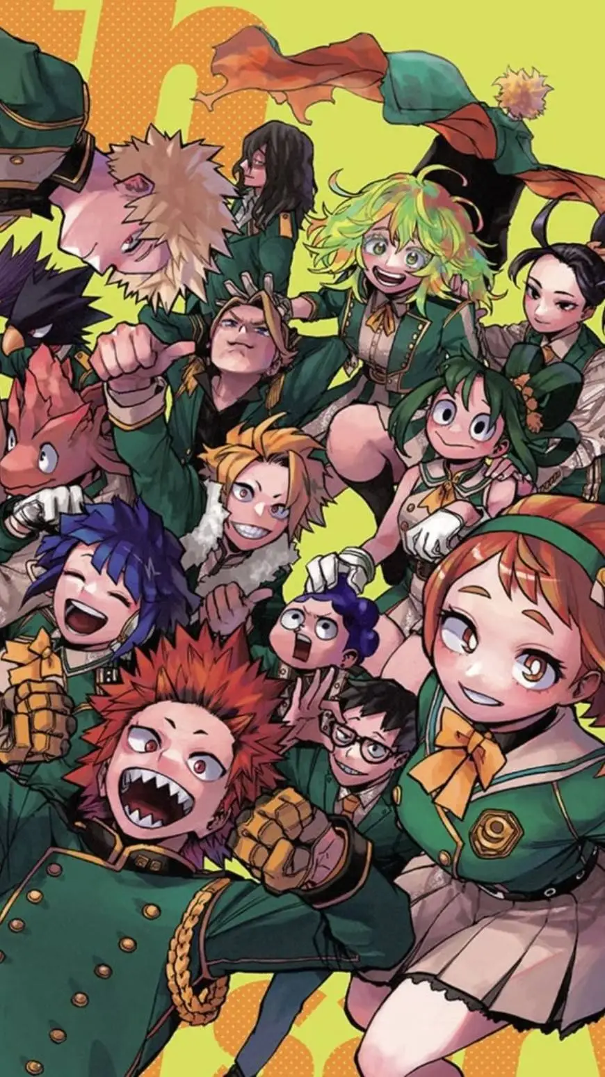 ai character: MHA 1-A dorms🍪 background