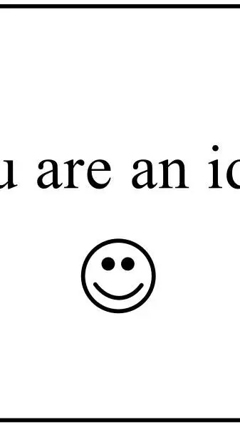 ai character: you are an idiot  background