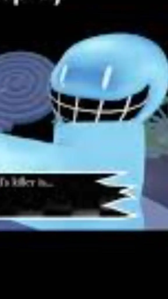 ai character: blueeeeeeeeeeeeeee background