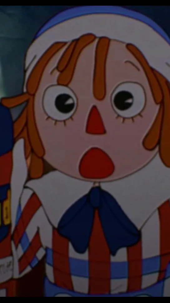 ai character: Raggedy Ann & andy background