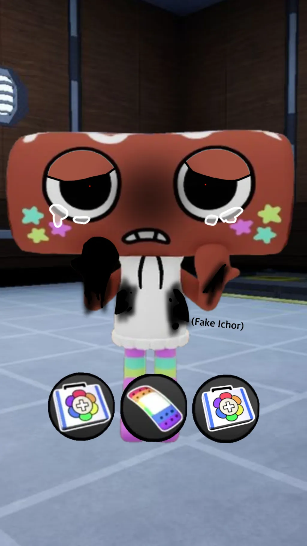 ai character: Toxic cosmo  background