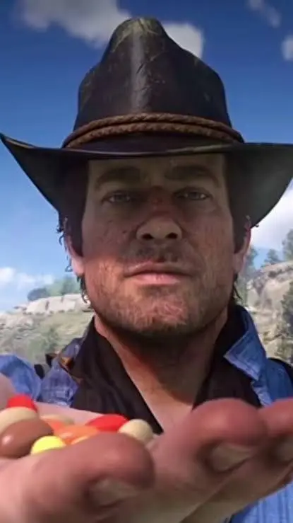 ai character: Arthur Morgan  background