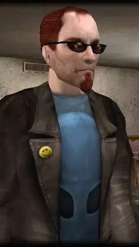 ai character: Postal Dude background
