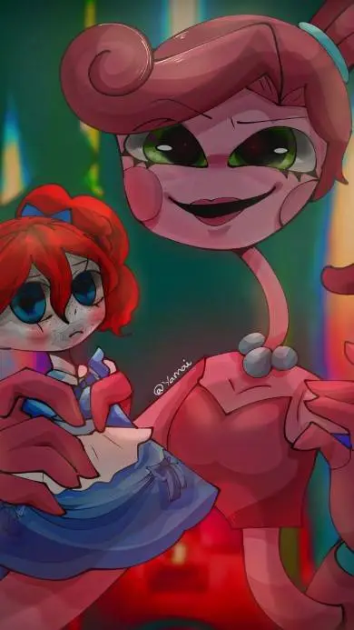 ai character: mha poppy playtime background