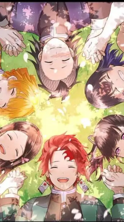 ai character: oni criança👍🏻 background