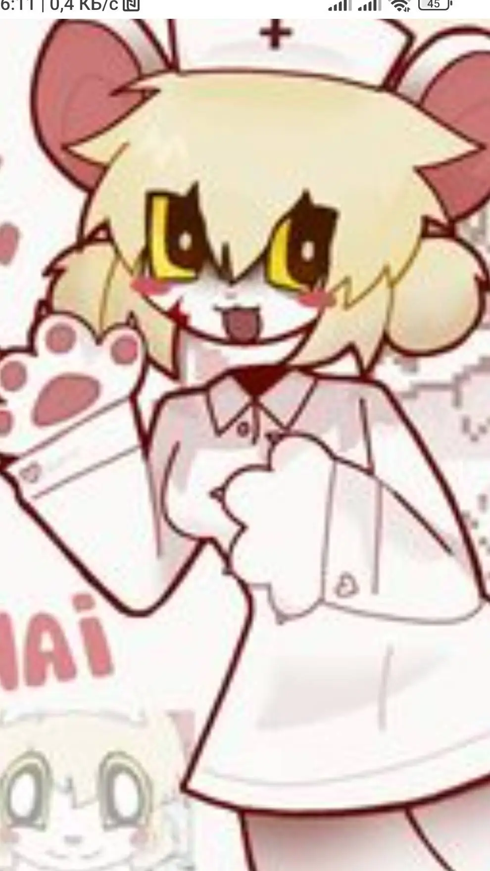 ai character: TERRIBLE MOUSE background