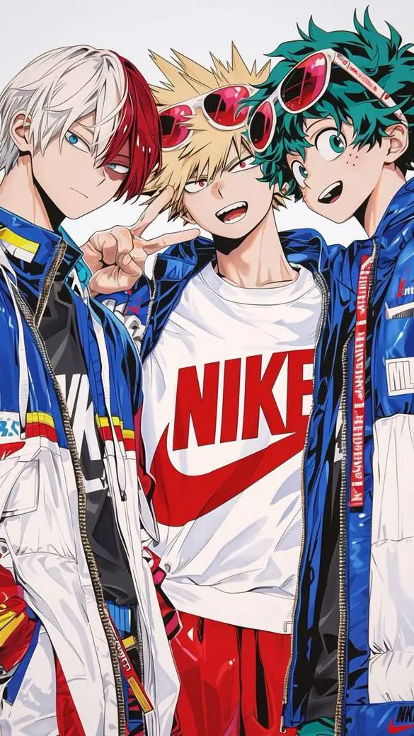 ai character: BAKUGO DK TODOROKI background
